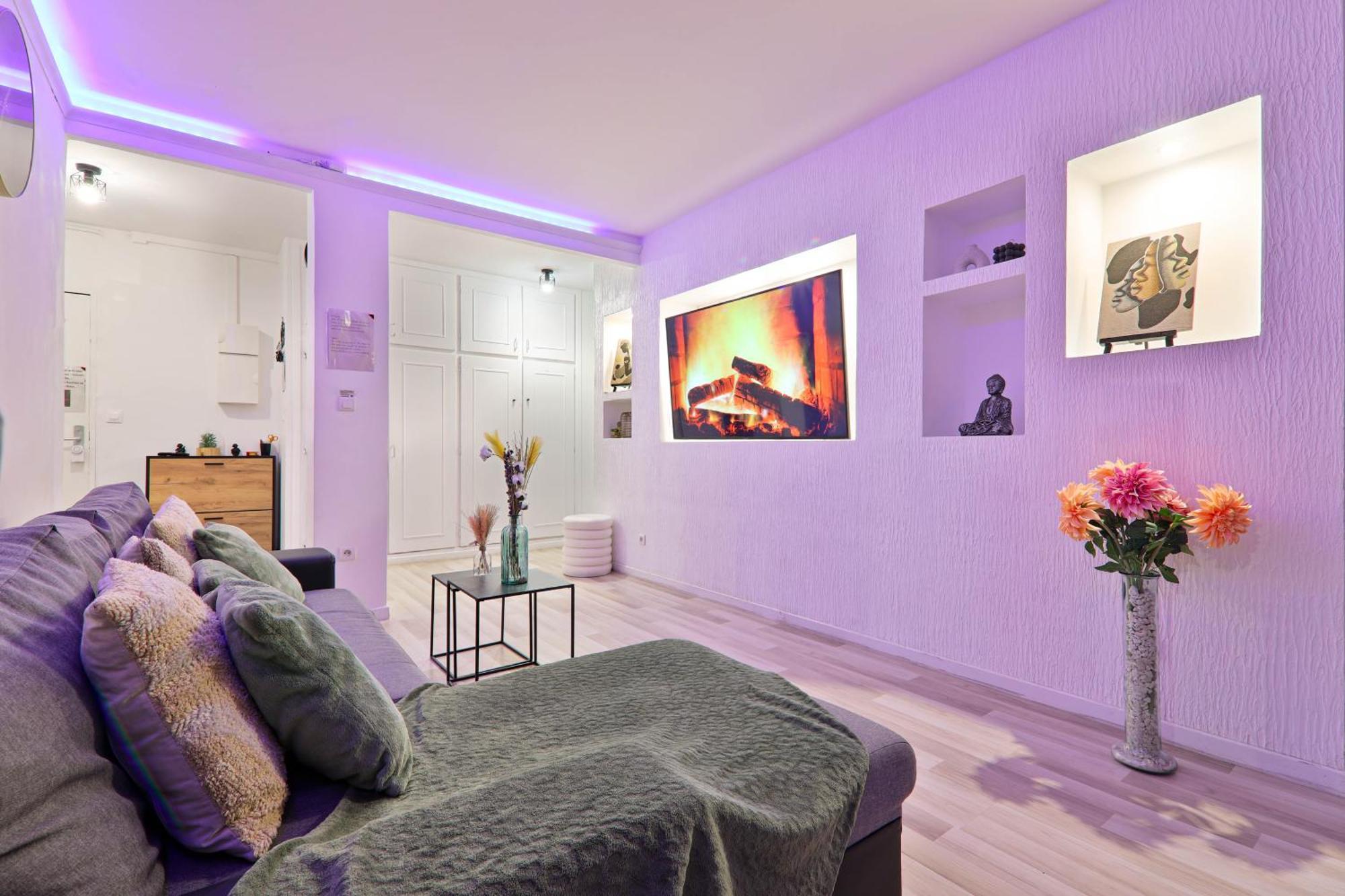 Evasion Familiale & Appartement Convivial Et Chaleureux Эпине-сюр-Сена Экстерьер фото