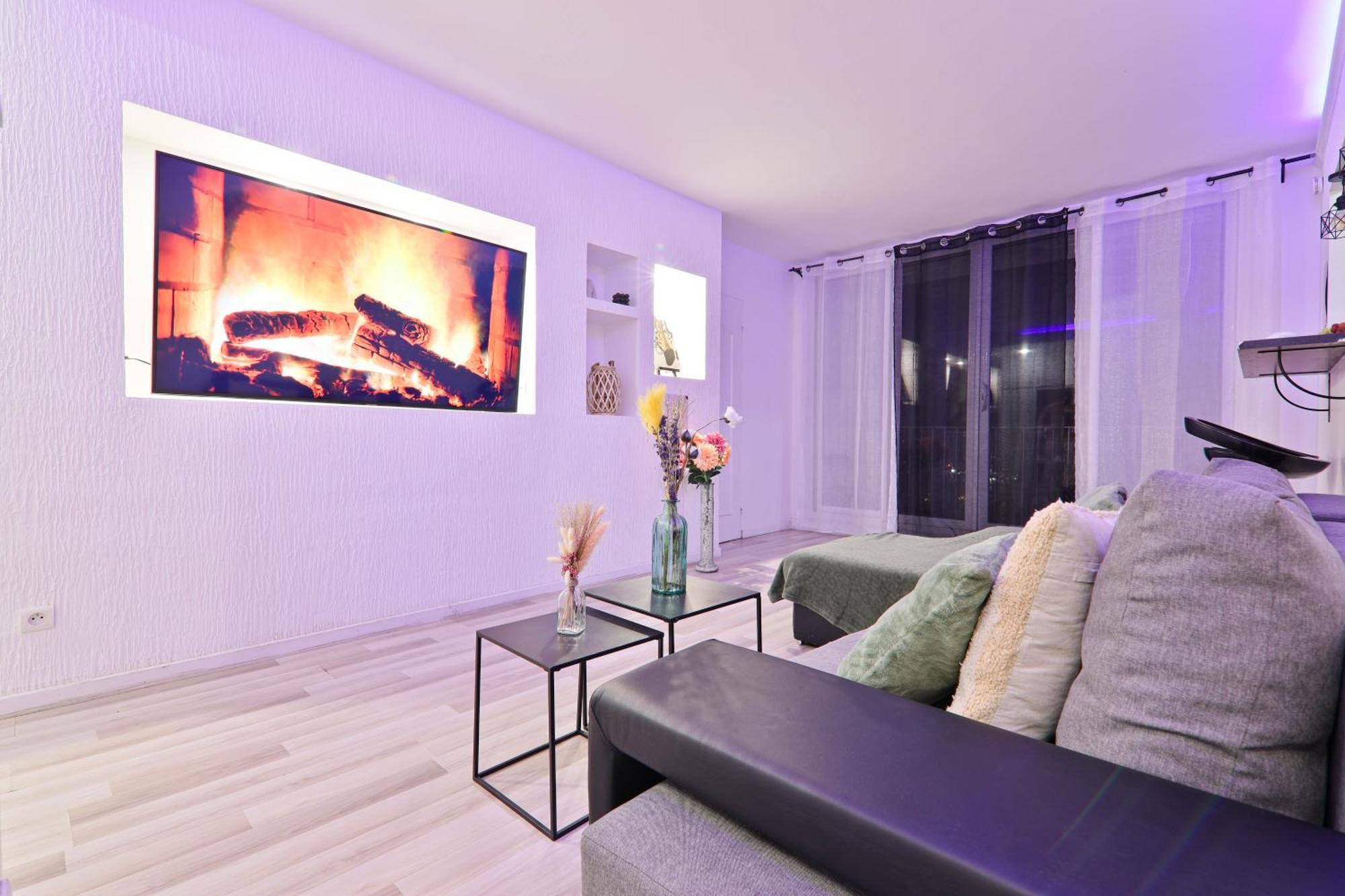 Evasion Familiale & Appartement Convivial Et Chaleureux Эпине-сюр-Сена Экстерьер фото